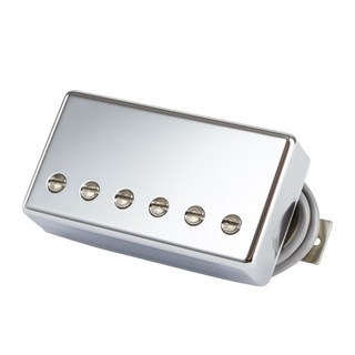 Gibson 490T - Modern Classic (Treble， Double Black， Chrome cover， 4-conductor， Potted， 8.2k， Alnic...