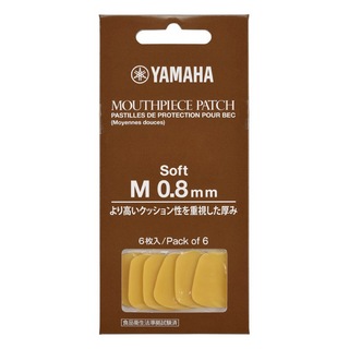 YAMAHAMPPA3M8S マウスピースパッチ Mサイズ 0.8mm ソフトタイプ 6枚入