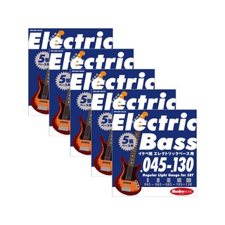 Ikebe Original Electric Bass Strings イケベ弦 5弦エレキベース用 045-130 [Regular Light Gauge for 5ST/IKB-EBS-451...