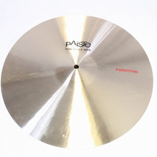 PAiSTeFORMULA602 Classic 16インチ PAPERTHIN CRASH 856g パイステ クラッシュシンバル【池袋店】