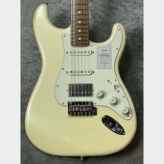 Fender ～2024Collection～ Made in Japan Hybrid II ST HSS/Rosewood -Olympic Pearl- #JD24023377【3.54kg】 