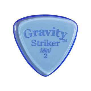 Gravity Guitar PicksStriker -Mini- GSRM2P 2.0mm Blue ギターピック