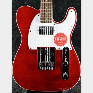 Squier by FenderAffinity Series Telecaster FMT SH -Crimson Red/Laurel-【ローン金利0%】【オンラインストア限定】