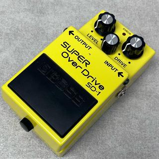 Boss OD-1 Overdrive 1980 Japan Vintage Pedal JRC4558D Silver