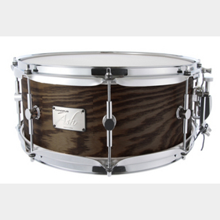 canopus ASH Snare Drum 6.5x14 Blackish Ash Oil