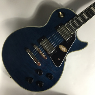 Epiphone Les Paul Custom Quilt Viper Blue (バイパーブルー) エレキギター レスポールカスタム 島村楽器限定