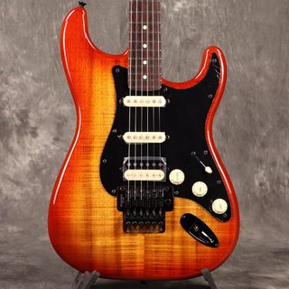 Fender ISHIBASHI FSR MIJ Hybrid II Stratocaster HSS Koa Top Black Hardware フェンダー [S/N JD24025605]【WEB