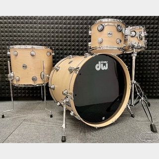 dw Collector's Pure Maple -Satin Oil- 4pcs Drum kit  