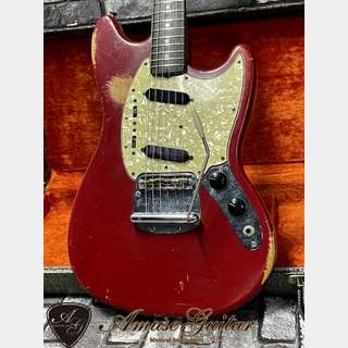 FenderMustang # Dacota Red 1966~1967年製 "B-Neck& Hi-Originality" w/Original Hard Case 3.46kg