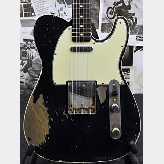 Fender Custom Shop MBS 1963 Telecaster Custom Heavy Relic -Black by Dale Wilson 2024USED!!