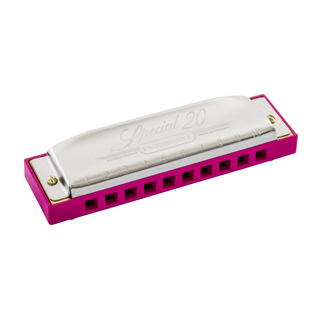 Hohner ホーナー SPECIAL20 C PINK C調 10穴ハーモニカ ブルースハープ