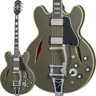 EpiphoneShinichi Ubukata ES-355 ver.02 (Olive Drab) 【数量限定！専用ギグバッグプレゼント！！】[特価]