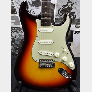 Fender Custom Shop Vintage Custom 1959 Stratocaster FLASH-COAT N.O.S. -Chocolate 3 Color Sunburst-