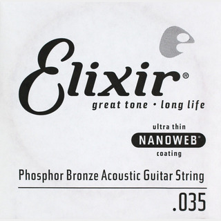 Elixir エリクサー 14135/035弦/フォスファーブロンズ×4本