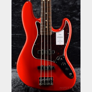 FenderMade In Japan Hybrid II Jazz Bass -Modena Red / Rosewood-【ローン金利0%!!】