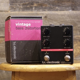 tc electronicVintage Bass Distortion