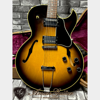 Gibson ES-135 w/Humbuckers # Vintage Sunburst 2001年製【Limited Edition】w/Original Hard Case 3.55kg