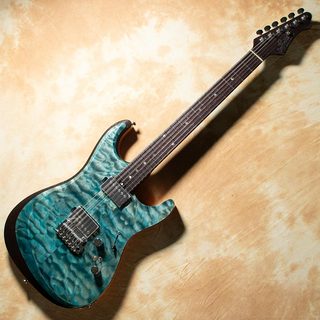 infiniteTrad ST Lami Quilt Top/Wenge Neck Denim Blue