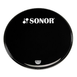 Sonor SN-BP20B/L [20インチ・バスドラム用ヘッド / ブラック / SONORロゴ]