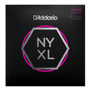 D'Addario ダダリオ NYXL32130 Long Scale Regular Light 6-String 6弦用 エレキベース弦