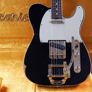 Iconic GuitarsVintage Modern 67T Double Binding Medium Aged Bigsby ~