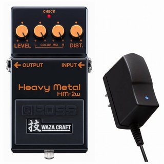 BOSS HM-2W Heavy Metal ［純正ACアダプター同時購入セット］技 WAZA CRAFT MADE IN JAPAN 日本製 HM2W【WEBSHOP