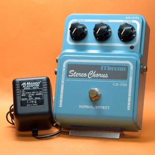 Maxon CS550 Stereo Chorus with AC Adapter【福岡パルコ店】