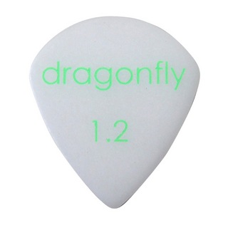 dragonflyPICK TDM 1.2 WHITE ギターピック×50枚