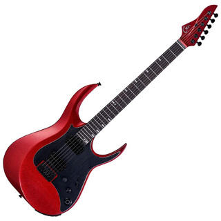 MOOERGTRS M800C Metallic Red エレキギター ローズウッド指板 エフェクト内蔵 【限定生産】