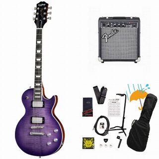 Epiphone Inspired by Gibson Les Paul Modern Figured Purple Burst エピフォン Fender 10Wアンプ付属エレキギター