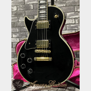 Gibson Les Paul Custom Lefty # Ebony 1997年製【Easy to Play/Reshaped Neck】w/57&57+Pickup 4.85kg