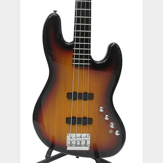 Squier by FenderDeluxe Jazz Bass IV Active 4-String Ebonol Fretboard 3-Color Sunburst  【鹿児島店】