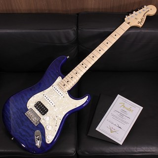 Fender Custom Shop MBS Custom Stratocaster NOS Caribbean Blue Trans Master Built By Paul Waller SN. R132782