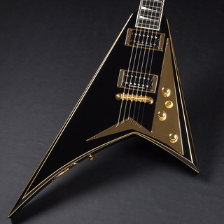 Jackson Custom Shop RANDY RHOADS RR1 ~Black w/Aztec Gold Pinstripe~