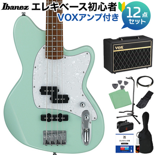 Ibanez TMB100P Mint Green エレキベース初心者12点セット 【VOXアンプ付】 タルマンベース 【島村楽器限定販売】