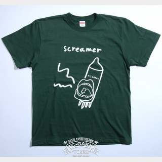 TCGAKKI TC楽器 オリジナルTシャツ "Screamer"