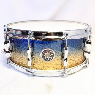 SAKAE Maple Snare SD1455MA/M-LG 14x5.5 Lazurite Gold【池袋店】