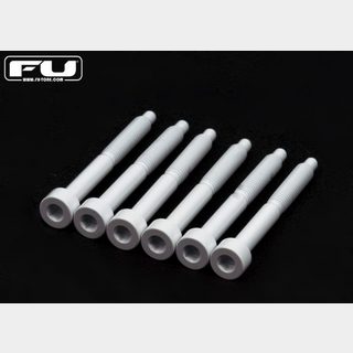 FU-Tone Titanium String Lock Screw Set (6) -WHITE-【Webショップ限定】