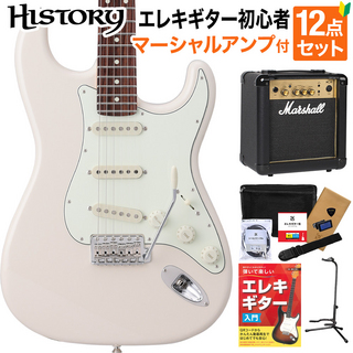 HISTORYHST-Standard/VC VWH 初心者セット マーシャルアンプ付 ストラトキャスタータイプ