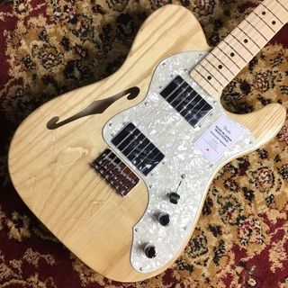 Fender （フェンダー）Made in Japan Traditional 70s Telecaster Thinline Maple Fingerboard Natural エレキギタ