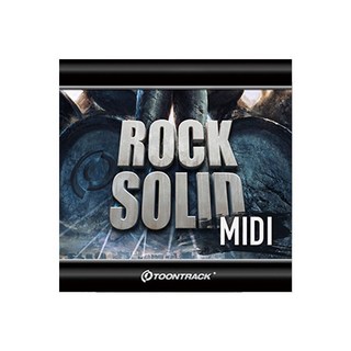 TOONTRACK DRUM MIDI - ROCK SOLID(オンライン納品専用)(代引不可)