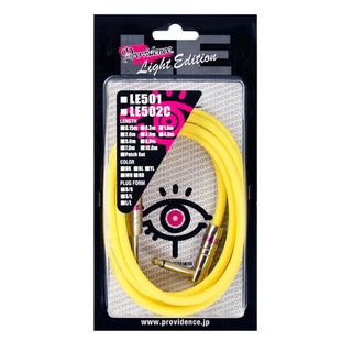 ProvidenceLight Edition Silver Link Guitar Cable LE501 3.0m SL Yellow 【心斎橋店】