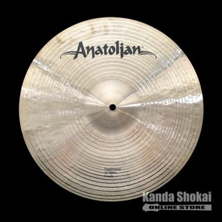 Anatolian Cymbals TRADITIONAL 16"Crash ※旧ロゴ【WEBSHOP在庫】