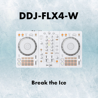 Pioneer DDJ-FLX4-W (ホワイト) DJコントローラー (rekordbox/Serato DJ Lite)対応
