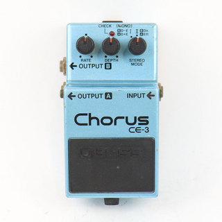 BOSS 【中古】 コーラス エフェクター BOSS CE-3 Chorus Made in JAPAN ギターエフェクター