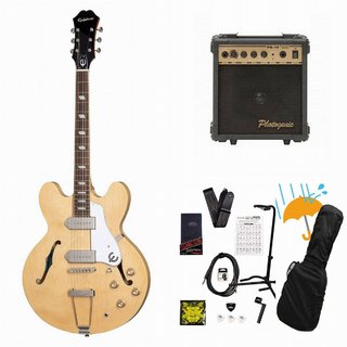 Epiphone Casino Natural カジノ PG-10アンプ付属エレキギター初心者セットR【WEBSHOP】