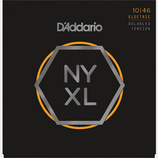 D'Addario NYXL1046BT 10-46 レギュラーライト バランスドテンションエレキギター弦