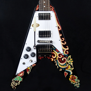 Epiphone Inspired by Gibson Custom Shop Jimi Hendrix "Love Drops" Flying V Left-handed