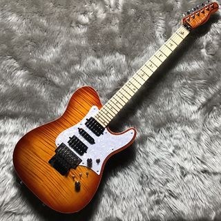 G-Life Guitars Cross Edge Flame Top / Honey Sphene Burst【期間限定展示中】