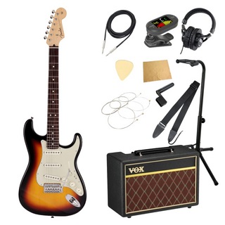 FenderMIJ Junior Collection Stratocaster RW 3TS エレキギター VOXアンプ付き 入門11点 初心者セット